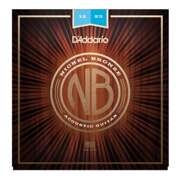 D'ADDARIO NB1253 NICKEL BRONZE ACOUSTIC 1253-LITE
