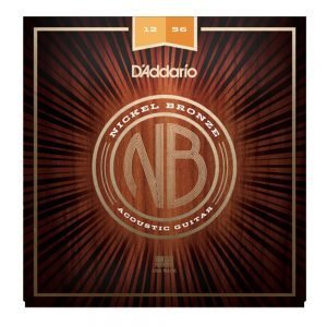 D'ADDARIO NB1256 NICKEL BRONZE ACOUSTIC 1256-LITE/MED.BOTTOM - Image 1