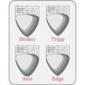 GRAVITY CLASSIC MINI JAZZ 1.5 POLISHED PICK GCLM15P - Image 4