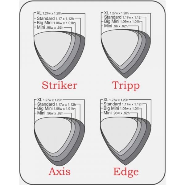 GRAVITY CLASSIC MINI JAZZ 1.5 POLISHED PICK GCLM15P