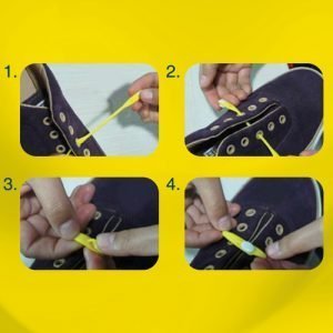 ERGOLACE SILICONE SHOELACE-PINK - Image 2