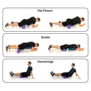 KETTLER FOAM ROLLER (14 X 33CM)-BURGUNDY 141-100 - Image 2