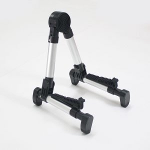 GIANT GUITAR STAND PORTABLE SILVER GS-10-SL - Image 1