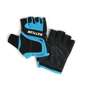 KETTLER MULTI PURPOSE TRAINING GLOVES (SIZE L) - BL/BK - Image 1