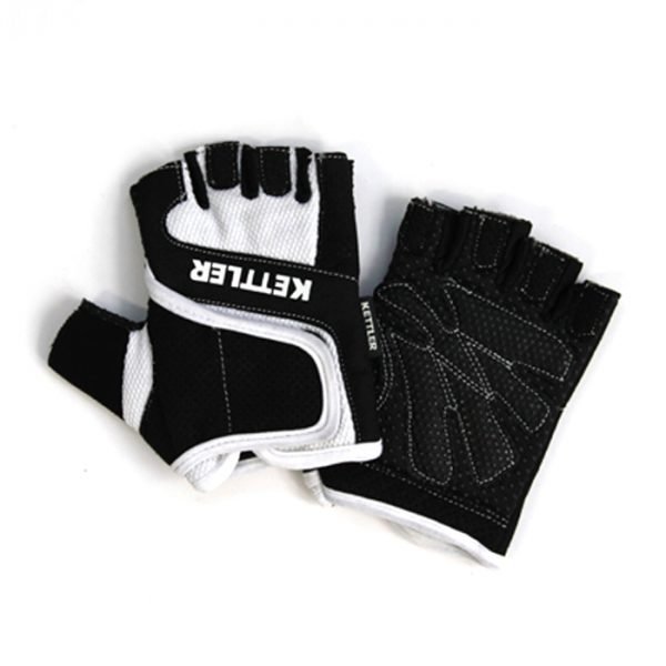 gloves-bkwh.jpg KETTLER MULTI PURPOSE TRAINING GLOVES (SIZE S) - WH/BK