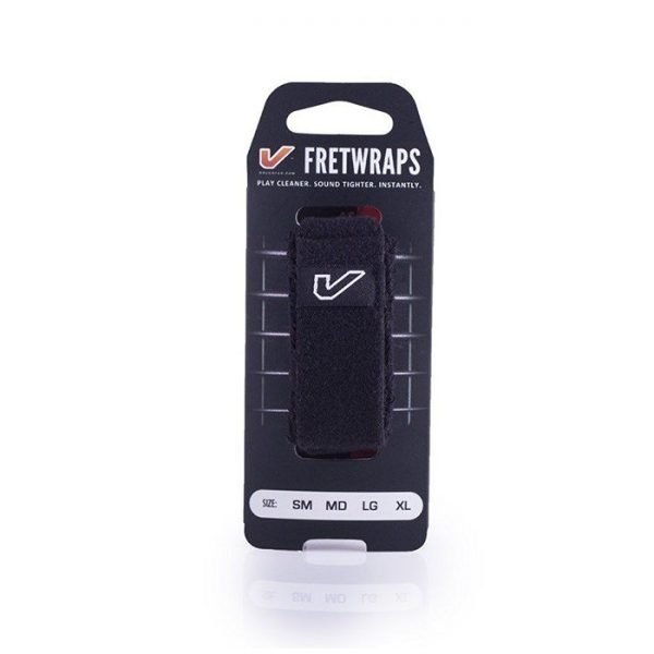 GRUV GEAR FRETWRAPS STRING MUTER (BLACK, LARGE)