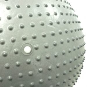 KETTLER HALF MASSAGE POINT GYM BALL 65 CM (W/HAND PUMP) - SILVER 135-010 - Image 3