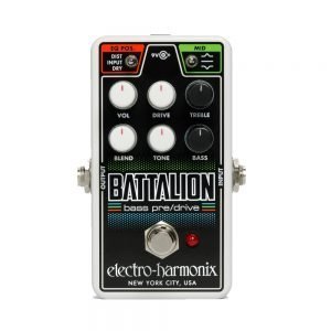 ELECTRO HARMONIX NANO BATTALION-BASS PREAMP & DRIVE W/ MOSFET C