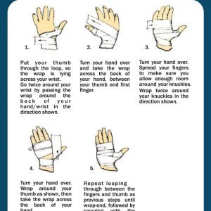 KETTLER HANDWRAP (WHITE) - 1 PC - Image 2