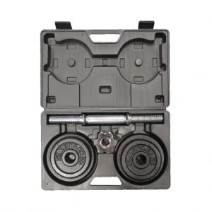 KETTLER CAST IRON DUMBBELL SET 10 KG (804-000) - Image 4