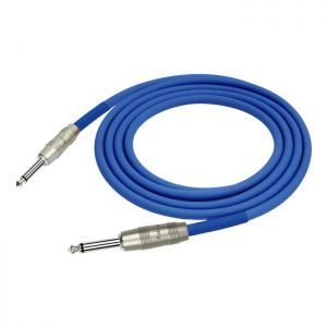 KIRLIN IP-241PR-3M/BL GUITAR CABLE 24AWG MONO PLUG-SAME - Image 1