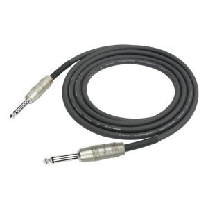 KIRLIN IP-241PR-6M/BK GUITAR CABLE 24AWG MONO PLUG-SAME - Image 1