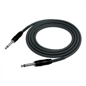 KIRLIN IPC-201B-3M/BK GUITAR CABLE 20AWG MONO PLUG-SAME - Image 1