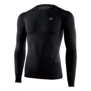 LP SUPPORT EMBIOZ SHOULDER SC TOP (L/S) BLACK (UK.M) LP-230Z - Image 1