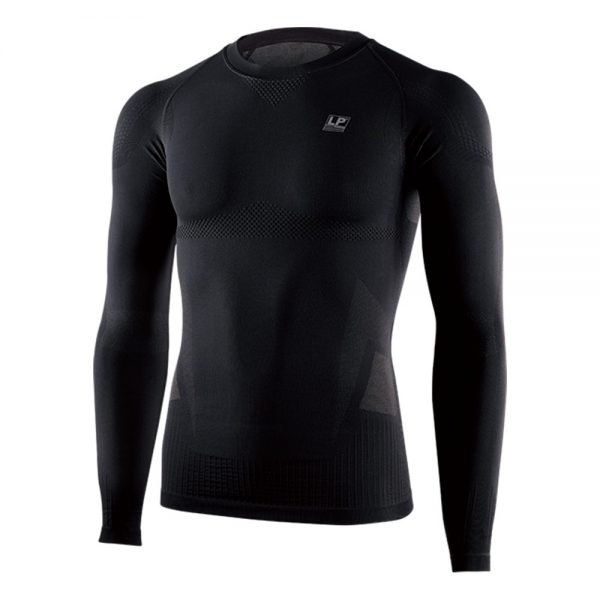 LP SUPPORT EMBIOZ SHOULDER SC TOP (L/S) BLACK (UK.M) LP-230Z