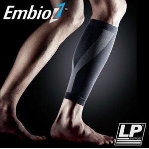 LP SUPPORT CALF COMPRESSION SLEEVE LP-270Z (UK.L) BLACK - Image 3