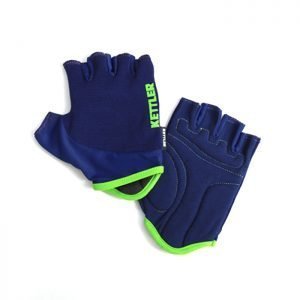 KETTLER MULTI PURPOSE TRAINING GLOVES (SIZE M) - BL/GRN - Image 1