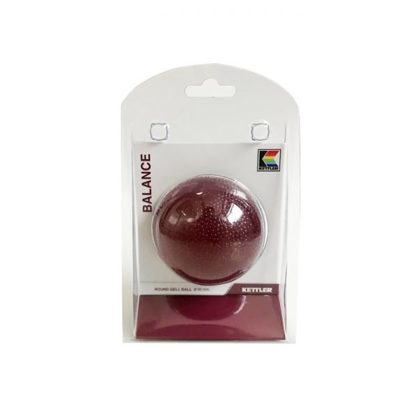 KETTLER ROUND GEL BALL 60MM BURGUNDY