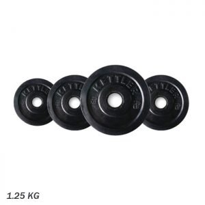 KETTLER RUBBERIZED WEIGHT PLATE 1.25 KG