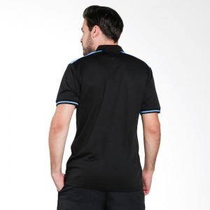 YONEX MENS POLO T-SHIRT-BLACK CLOISONNE [PM-G017-893-28T-17-S] SIZE.L - Image 2