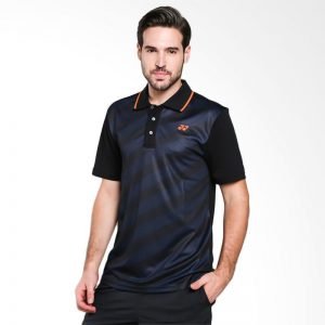 YONEX MEN POLO T-SHIRT BLACK [PM-G017-896-28T-17-S] SIZE.XL