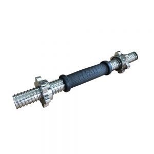 KETTLER SOLID THREADED DUMBBELL BAR 14 INCH, 30MM