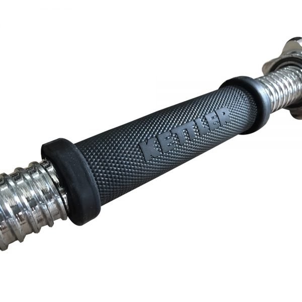 KETTLER SOLID THREADED DUMBBELL BAR 14 INCH, 30MM