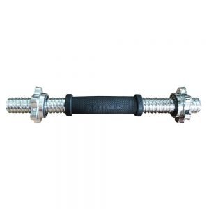 KETTLER SOLID THREADED DUMBBELL BAR 14 INCH, 30MM - Image 4