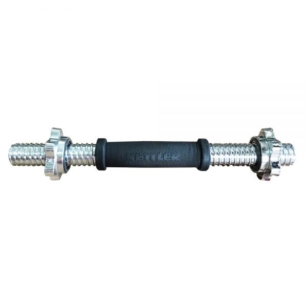 KETTLER SOLID THREADED DUMBBELL BAR 14 INCH, 30MM