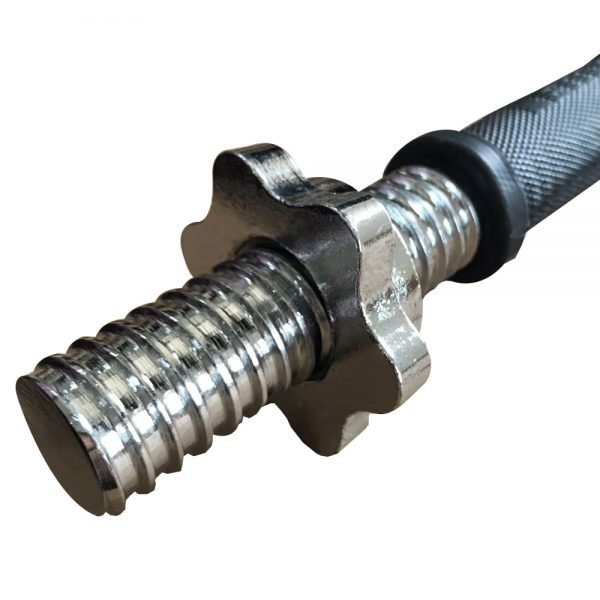 KETTLER SOLID THREADED DUMBBELL BAR 14 INCH, 30MM