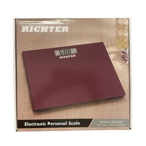 RICHTER DIGITAL SCALE (RED) RD5640 / TIMBANGAN BADAN - Image 5