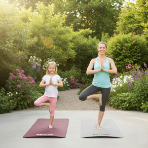 KETTLER YOGA MAT / MATRAS YOGA 68×24″x4-4,5mm (Maroon) 101-000