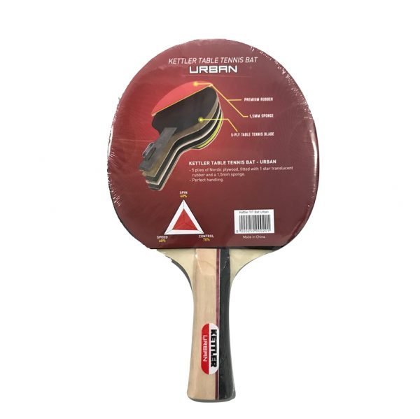 KETTLER TENNIS TABLE BAT / PING PONG BAT - URBAN