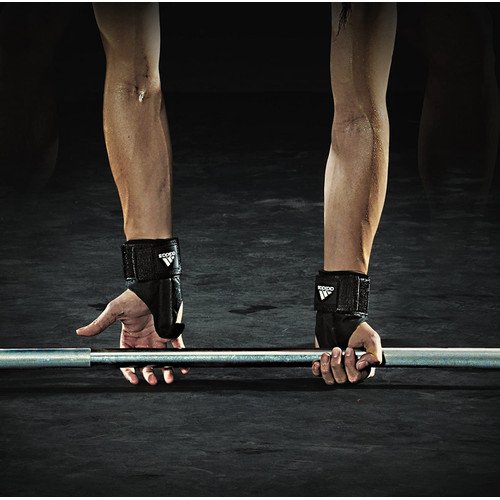 ADIDAS HOOK LIFTING STRAPS BLACK ADGB-12140