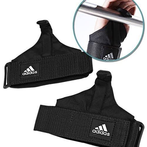 ADIDAS HOOK LIFTING STRAPS BLACK ADGB-12140