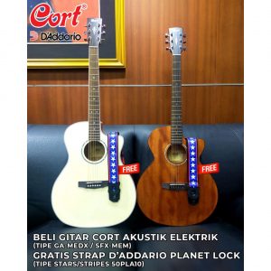 CORT GA-MEDX-OP Electric Acoustic Guitar W/EQ