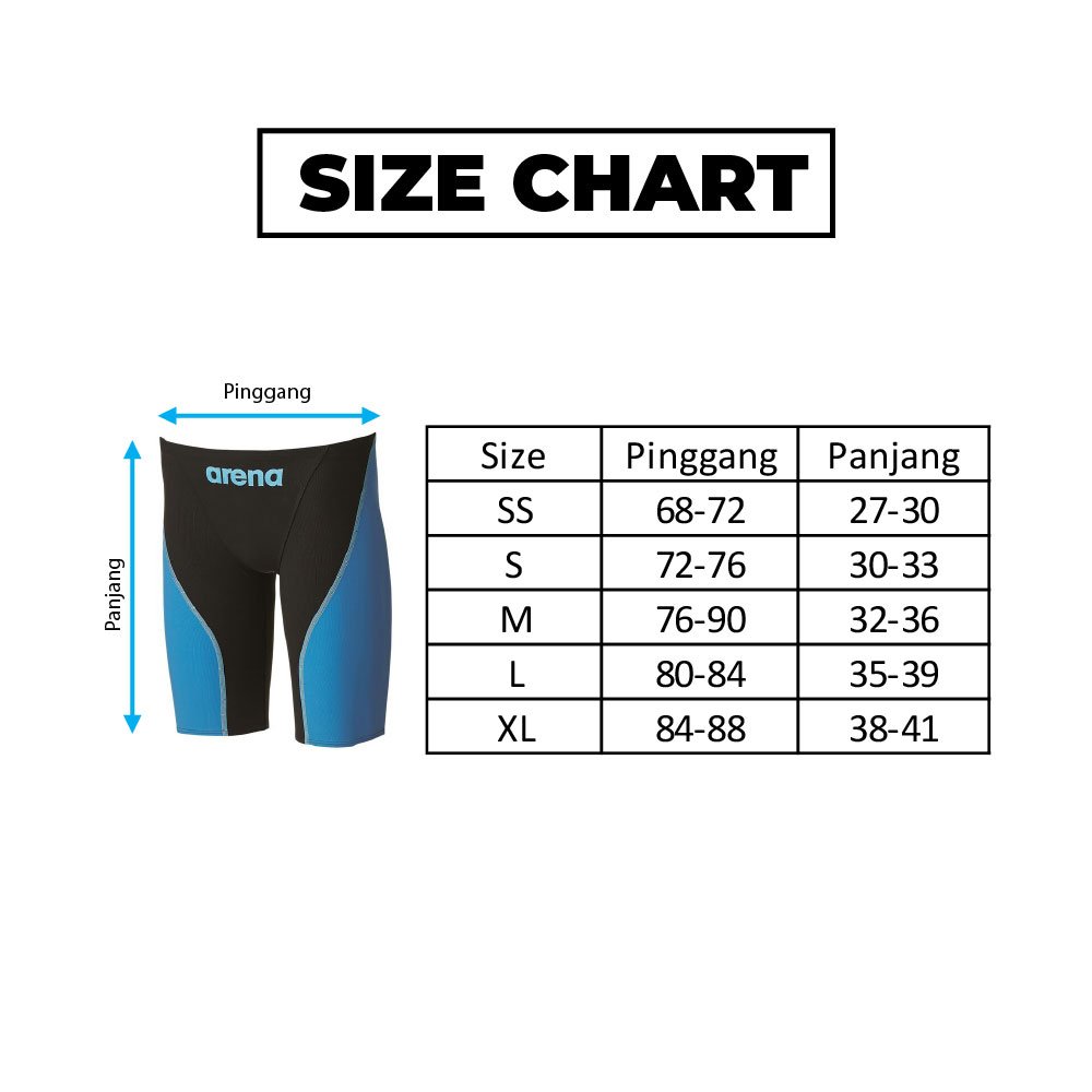 ARENA MEN AQUAFORCE FUSION II SWIMMING PANTS AMJ-7011M - MG Sports