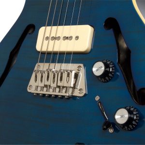 Epiphone Blueshawk Deluxe Electric Guitar, Midnight Sapphire - Image 5