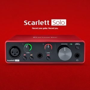 FOCUSRITE SCARLET AUDIO INTERFACE SOLO - Image 4