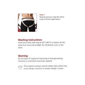 LP SUPPORT HERNIA TRUSS W/REMOVABLE PAD-TAN LP-MR901 - Image 3