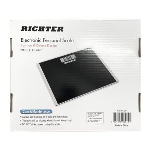 RICHTER DIGITAL SCALE (BLACK) RD9390-BK - Image 5