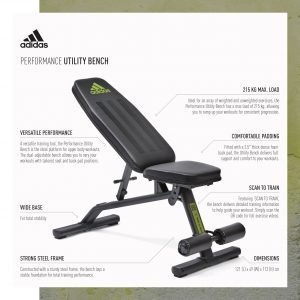 ADIDAS UTILITY BENCH (ADBE-10225) - Image 4