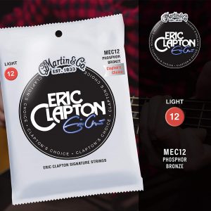 MARTIN MEC12 CLAPTON'S CHOICE LIGHT ACOUSTIC STRINGS 1254 - Eric Clapton - Image 3