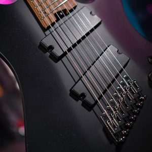 CORT KX307-MS Electric Guitar - Open Pore Black - Image 4