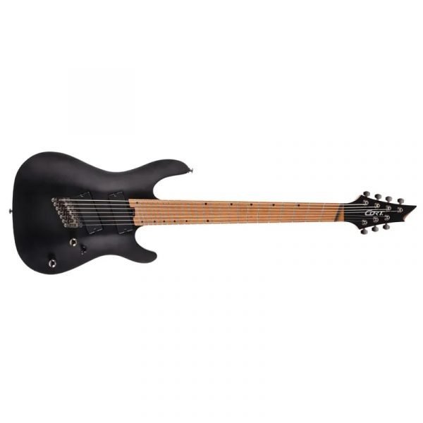 CORT KX307-MS Electric Guitar - Open Pore Black