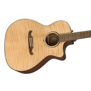 FENDER FA-345CE Auditorium Acoustic Electric Guitar - Natural - Image 3