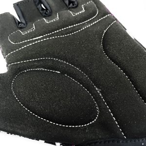KETTLER MULTI PURPOSE TRAINING GLOVES (SIZE L) BK/WT/PP - 530-000 - Image 4
