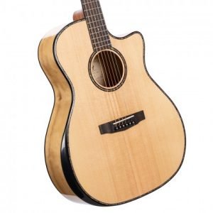 CORT GA-MY Bevel Acoustic Electric Guitar - Natural finish - Image 3