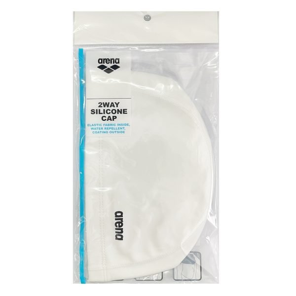 ARENA SWIMCAP  TWO WAY SILICONE ARN-3407 WHT/FREE