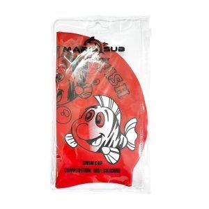 MARIS SUB SWIMCAP  SILICONE CP312 RED /FREE - Image 4